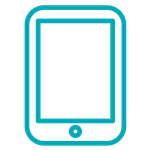outline of iPad